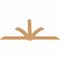 Ekena Millwork Redmond Smooth Timber Gable Bracket, Western Red Cedar, 84"W x 42"H x 1 1/2"D x 5 1/2"F, 12/12 Pitch GBW084X42X0206RED00SWR - alternate 3